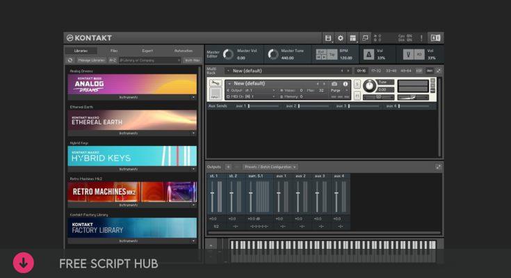 Free Download: Native Instruments – Kontakt 7 v7.3.0 STANDALONE, VST3i, AAX x64 [Windows]