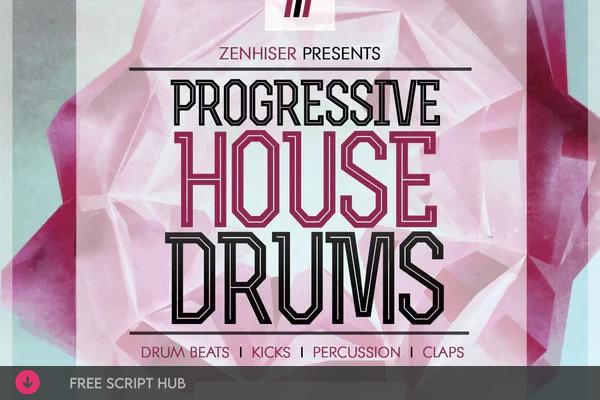 Free Download: Zenhiser – Progressive House Drums (WAV) [Windows]