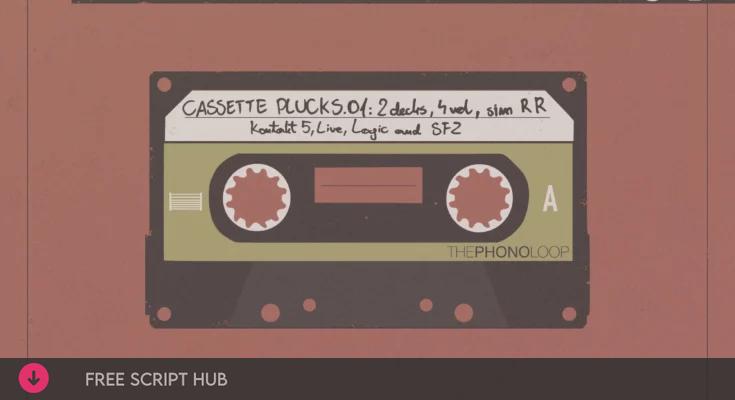 Free Download: ThePhonoLoop – Cassette Plucks.01 v1.01 (KONTAKT) [Windows]