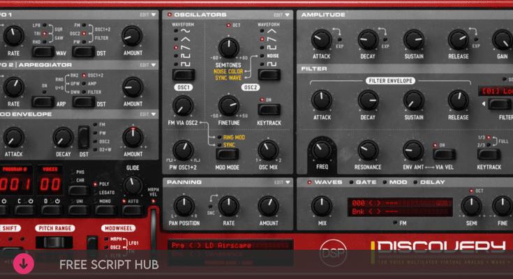 Free Download: DiscoDSP – Discovery Pro v7.7-VSTi3, VSTi2, AAX x64 [Windows]