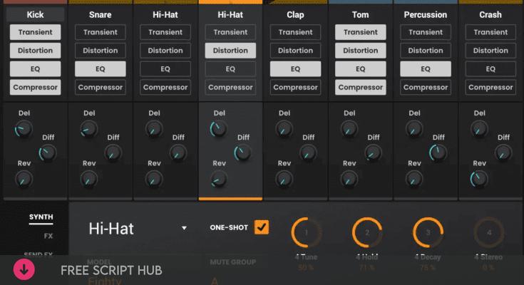 Free Download: Air Music Technology – DrumSynth v1.0.0 SAL, VSTi, VST3i, AAX, x64 [Windows]