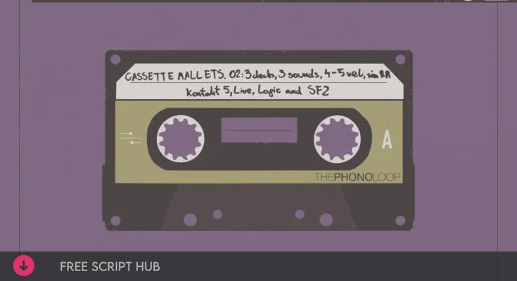 Free Download: ThePhonoLoop – Cassette Mallets.02 (KONTAKT) [Windows]