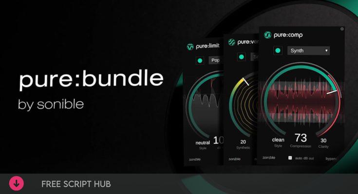 Free Download: Sonible – purebundle v1.0 VST, VST3, AAX, AU WIN.OSX x64 [Windows]