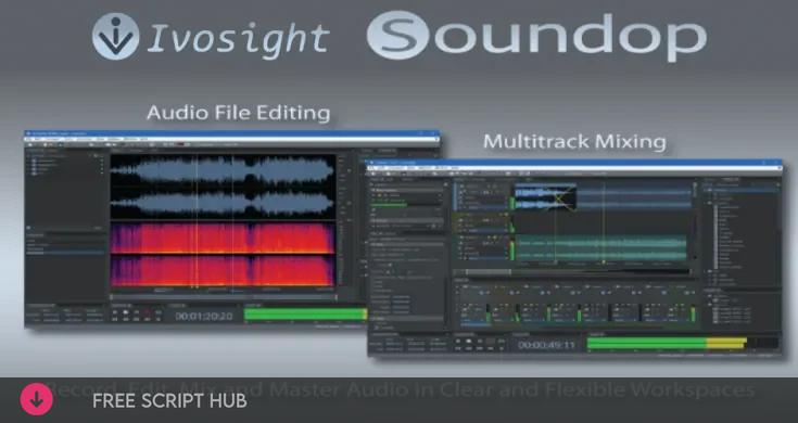 Free Download: Ivosight – Soundop Audio Editor 1.8.20.1 Standalone x86 x64 [Windows]