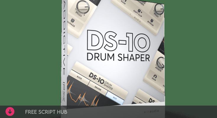 Free Download: XLN Audio – DS-10 Drum Shaper 1.1.3 220208 VST, AAX x64 [Windows]