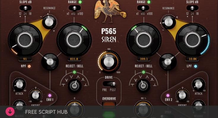 Free Download: Pulsar Modular – P565 Siren Filter Set v1.3.5 VST3, AAX x64 [Windows]