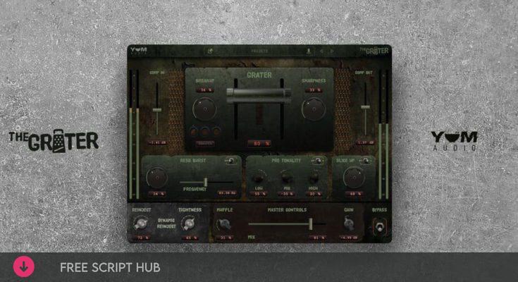 Free Download: Yum Audio – The Grater v1.0.3 VST3, AAX x64 [Windows]