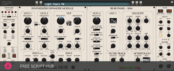 Free Download: GForce Software – Oberheim SEM v1.5.0 WIN/MAC STANDALONE, VSTi, VST3i, AAX, AU x64 [Windows]