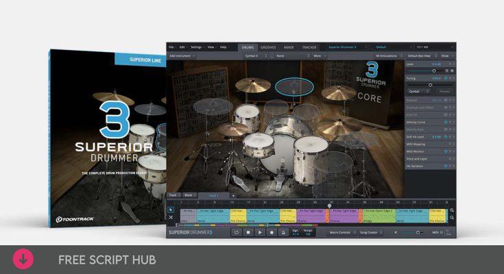 Free Download: Toontrack – Superior Drummer 3.3.6 Update STANDALONE, VSTi, VSTi3, AAX, AU WIN.MAC x64 [Windows]