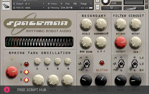 Free Download: Rhytmic Robot Audio – SpaceMan (KONTAKT) [Windows]