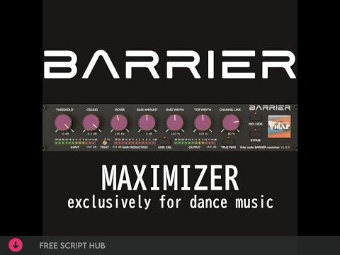 Free Download: Vidar Audio – BARRIER maximizer v1.8.0 VST3 x64 [Windows]