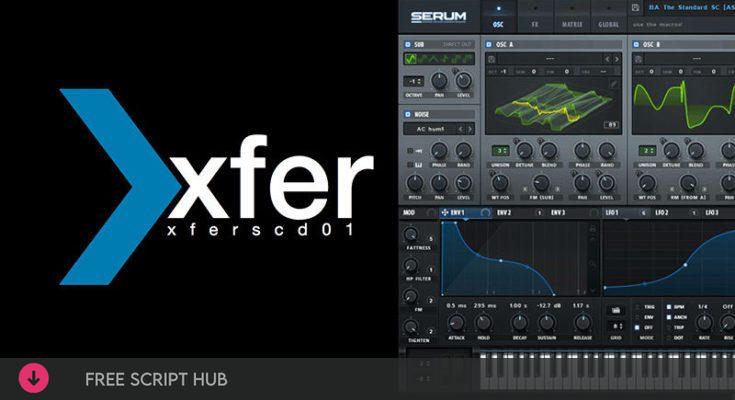 Free Download: Xfer Records – Serum v1.36b3 SAL, VSTi, VSTi3, AAX x86 x64 [Windows]