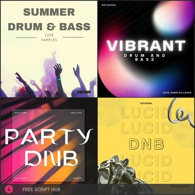 Free Download: Composer Loops – Drum and Bass Packs 1-4 Bundle (WAV) [Windows]