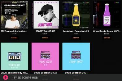 Free Download: Chuki Beats – Chuki Beats Pack 7v1 (WAV, MIDI) [Windows]