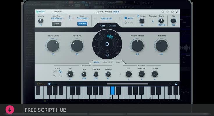 Free Download: Antares – Auto-Tune Pro X v10.1.0 VST3, AAX x64 [Windows]