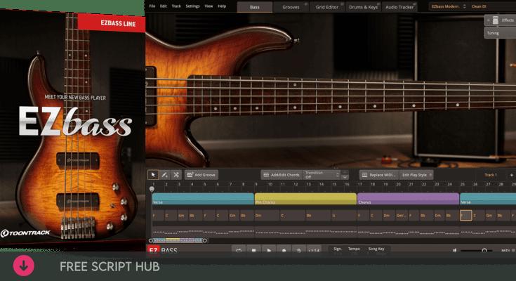 Free Download: Toontrack – EZbass 1.1.7 Update STANDALONE, VSTi, VSTi3, AAX x64 [Windows]