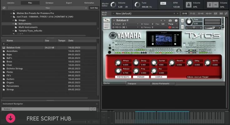 Free Download: norCTrack – Yamaha Series TYROS 1 (KONTAKT) [Windows]