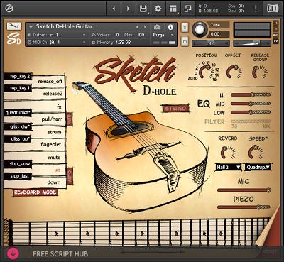 Free Download: Sketch Samples – Sketch D-HOLE (KONTAKT) [Windows]