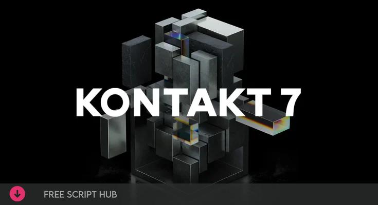 Free Download: Native Instruments – Kontakt 7 v7.1.6 EXE, VSTi3, AAX х64 [Windows]