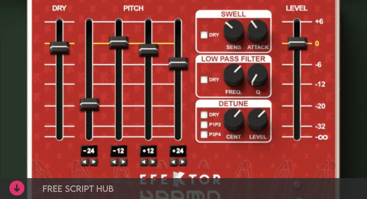 Free Download: Kuassa – Efektor Harmonitron Harmonizer v1.0.0 VST, VST3, AAX x64 [Windows]