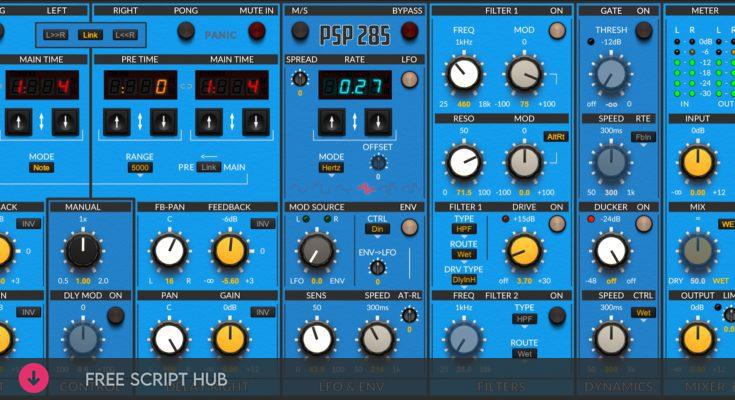 Free Download: PSPaudioware – PSP 285 v1.0.0 VST, VST3, AAX x64 [Windows]