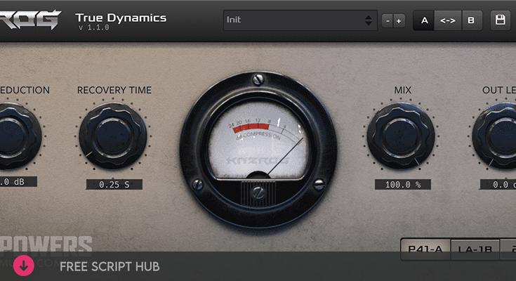 Free Download: Kazrog – True Dynamics v1.1.2 VST, VST3, AAX, AU WIN.OSX x64 [Windows]