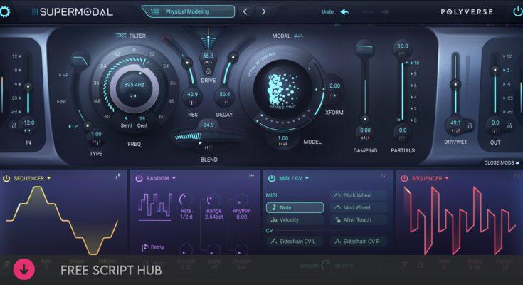 Free Download: Polyverse Music – Supermodal v1.0.0 VST, VST3, AAX x64 [Windows]