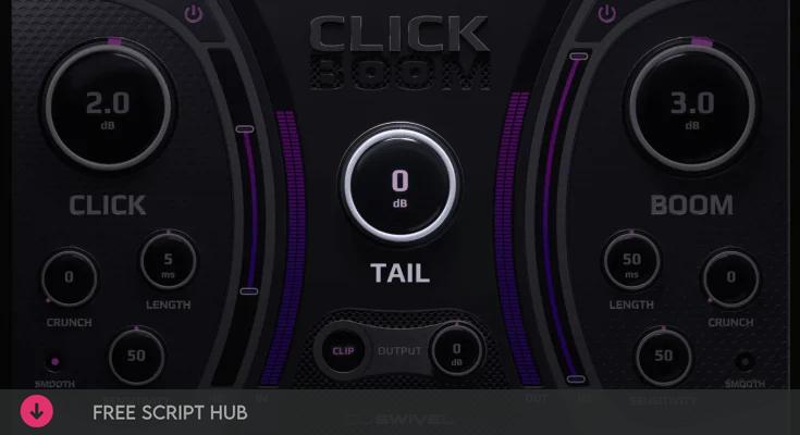 Free Download: DJ Swivel – Click Boom v1.0.0 VST3, AAX x64 [Windows]