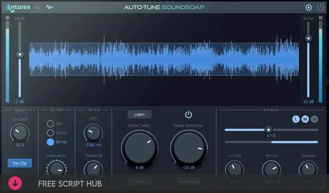 Free Download: Antares – Auto-Tune SoundSoap v6.0.0 VST3, AAX x64 [Windows]