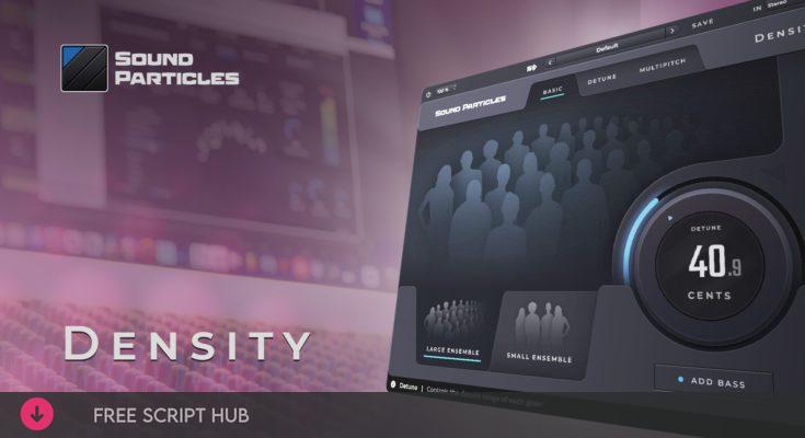 Free Download: Sound Particles – Density v1.1.0 VST3, AAX x64 [Windows]