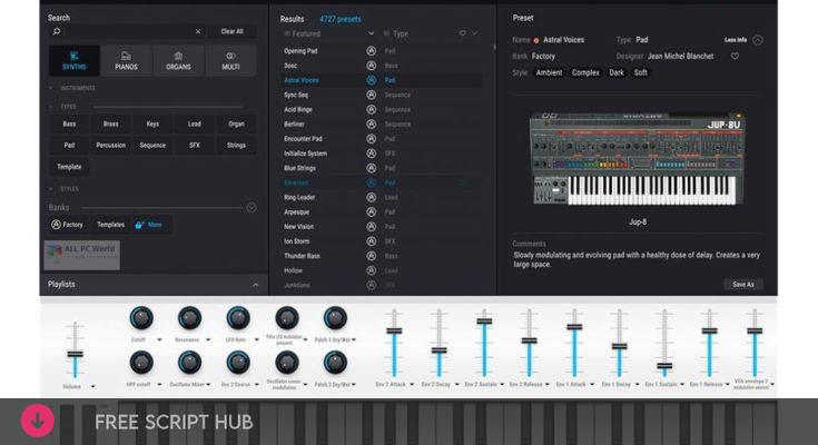 Free Download: Arturia – Analog Lab V v5.6.1. STANDALONE, VSTi, VSTi3 x64 [Windows]