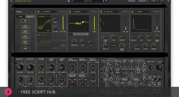 Free Download: Arturia – Filter MS-20 v1.0.0 VST, VST3, AAX x64 [Windows]