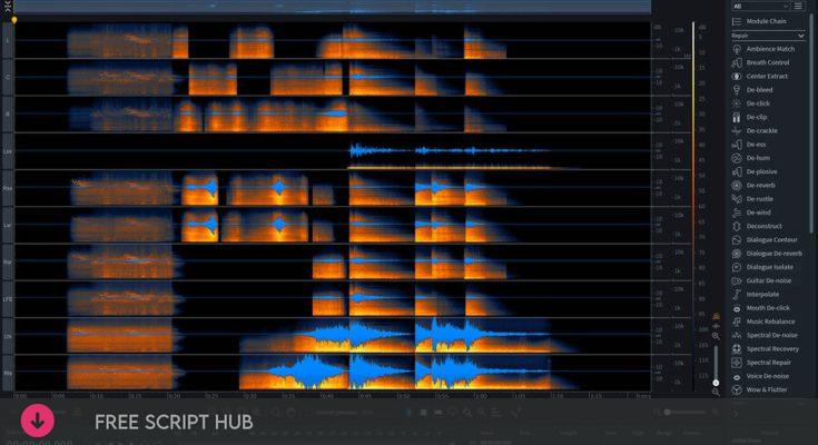 Free Download: iZotope – RX 10 Audio Editor Advanced 10.3 Portable 10.3.0. 1775 STANDALONE, VST3, AAX x64 [Windows]