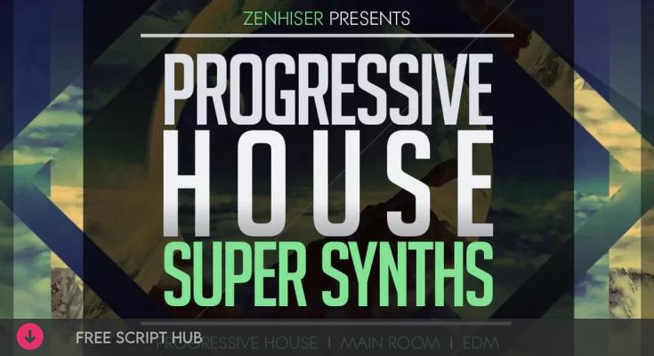 Free Download: Zenhiser – Progressive House Super Synths (WAV) [Windows]