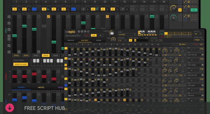 Free Download: Devicemeister – StepicVST v. 1.1.0 & Stepic MAX4Live 1.4.0 VSTi, VSTi3, AAX x64 [Windows]