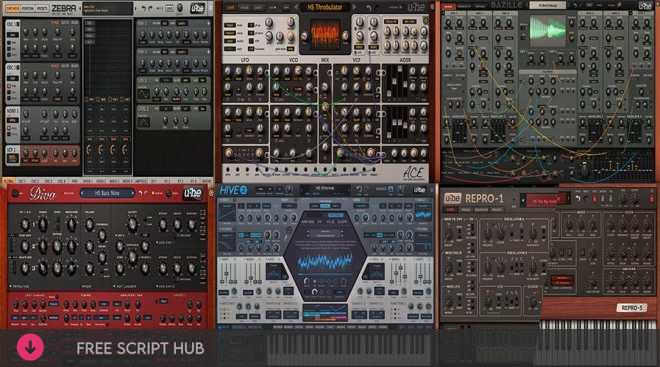 Free Download: u-he – [FX] [SYNTH] Bundle VST, VST3, AAX, x64 [WIN] NO INSTALL [Windows]