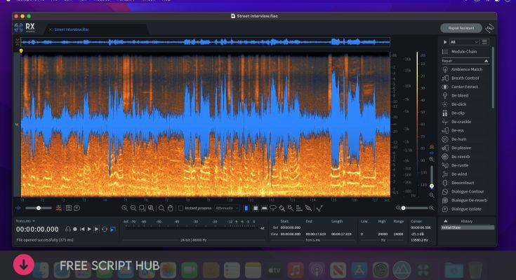 Free Download: iZotope – RX 10 Audio Editor Advanced v10.3.0 STANDALONE, VST3, AAX x64 [Windows]