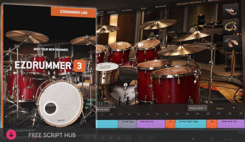 Free Download: Toontrack – EZdrummer 3.0.5 Update STANDALONE, VSTi3, AAX x64 [Windows]