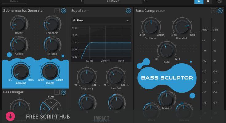 Free Download: Impact Soundworks – Bass Sculptor v1.0.3 VST3, AAX [Windows]