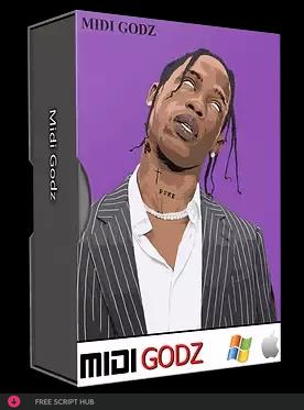 Free Download: Midi Godz – Travis Scott Type MIDI Kit (MIDI, WAV) [Windows]