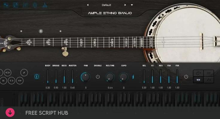 Free Download: Ample Sound – Ample Ethno Banjo 1.5.0 Update STANDALONE, VSTi, VSTi3, AU WIN.OSX x64 [Windows]