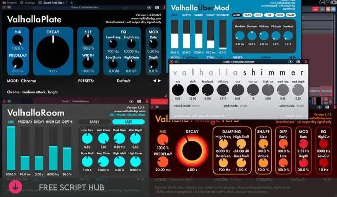 Free Download: Valhalla DSP – Plugins Bundle 2022 VST, VST3, AAX, x64 [Windows]