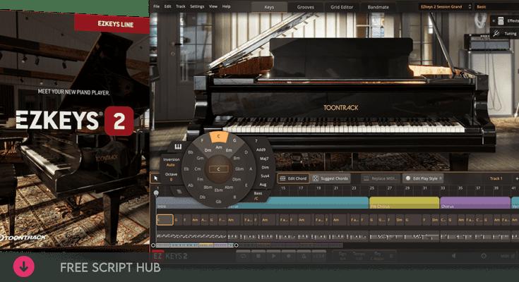 Free Download: Toontrack – EZkeys 2 STANDALONE, VSTi3, AAX, AU WIN.OSX x64 [Windows]