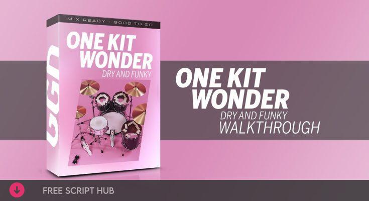 Free Download: Getgood Drums – One Kit Wonder Dry And Funky (KONTAKT) [Windows]