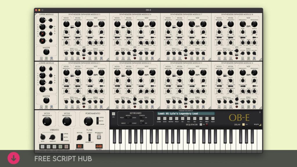 Free Download: GForce Software – Oddity 3 v1.0.0 – Oberheim OB-E v2.1.1 – Oberheim SEM v1.0.0, VST3, x64 [Windows]