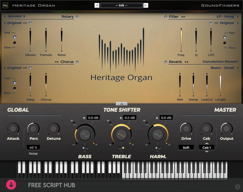 Free Download: SoundFingers – Heritage Organ 2 v2.0.0 VSTi3, AU WIN.OSX x64 [Windows]