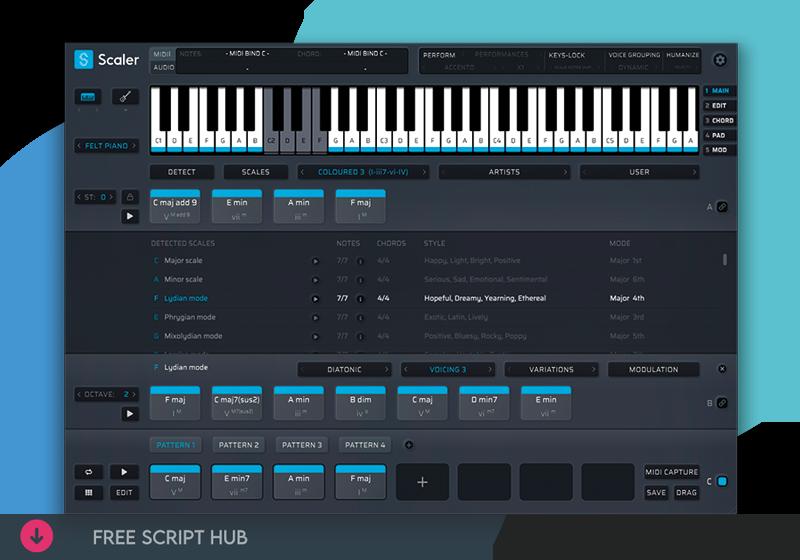 Free Download: Plugin Boutique – Scaler 2 2.7.0 VSTi, VSTi3, AU WIN.OSX x64 [Windows]