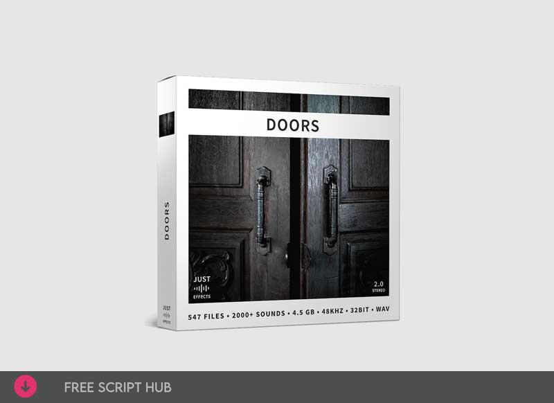 Free Download: Just Sound Effects – Doors (WAV) [Windows]