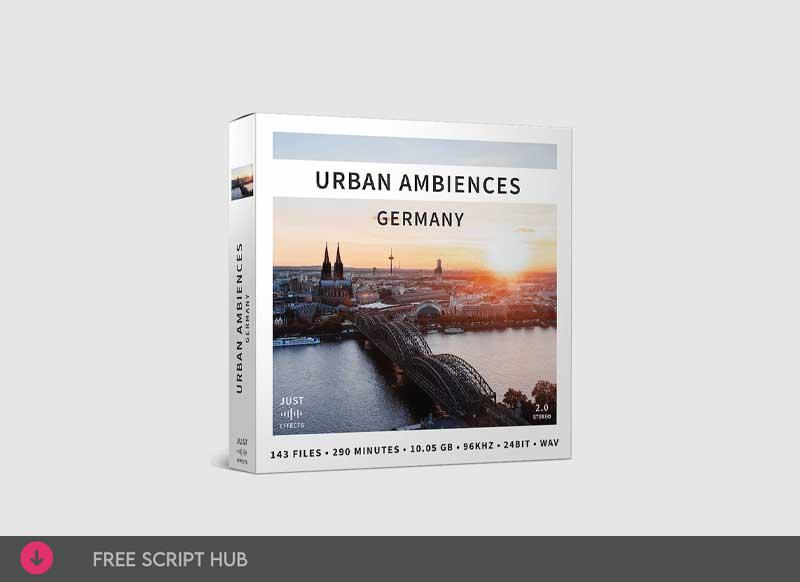 Free Download: Just Sound Effects – Urban Ambiences (WAV) [Windows]