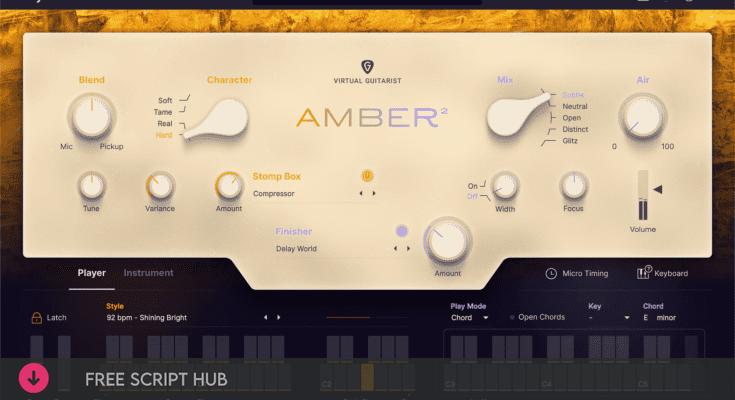 Free Download: uJAM – Virtual Guitarist AMBER v2.1.1 VSTi, VSTi3, AAX, AU WIN.OSX x64 [Windows]